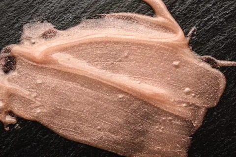 Lip gloss, texture Stock Photos