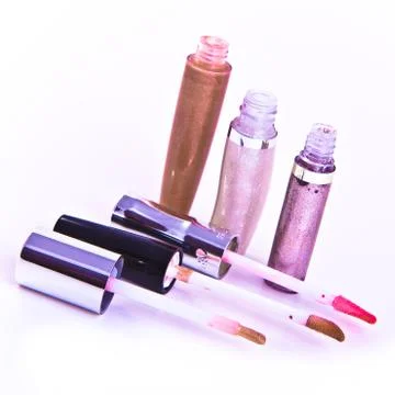 Lip glosses Stock Photos
