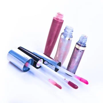 Lip glosses Stock Photos