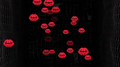 Lip Smack 库存影片 138302177