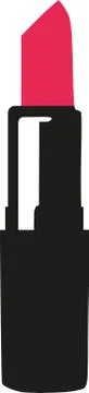 Lip stick icon Illustrazione stock