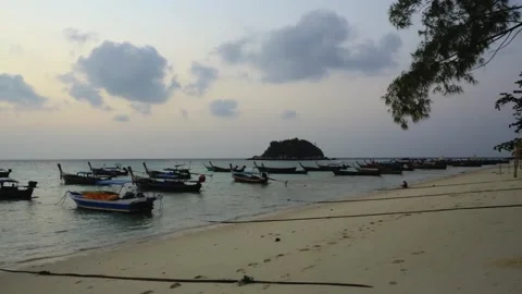 Lipe sunset Stock Footage 276423230