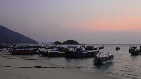 Lipe sunset Stock Footage 276423234