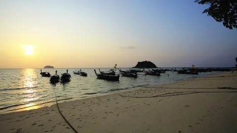 Lipe sunset Stock Footage 276423289