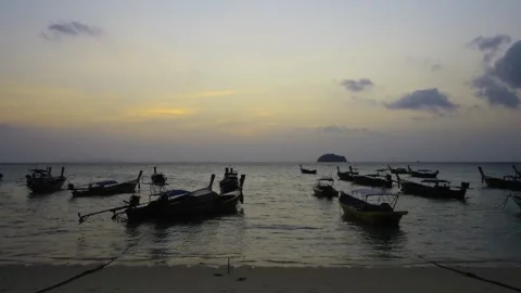 Lipe sunset Stock Footage 276423319