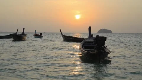 Lipe sunset Stock Footage 276423344