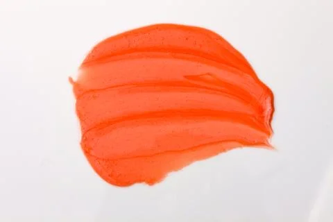 Lipgloss texture with white background Stock Photos