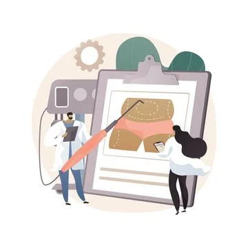 Liposuction abstract concept vector illustration. 스톡 일러스트