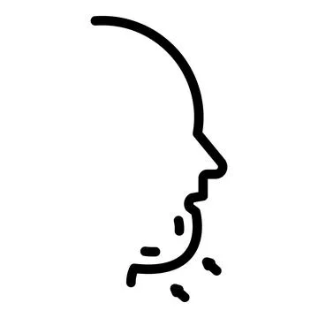 Liposuction icon outline vector. Fat surgery Illustrazione stock
