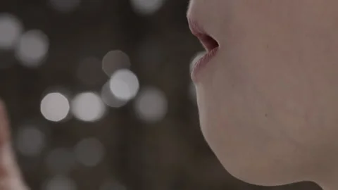 Lips 27 Stock Footage 143155136