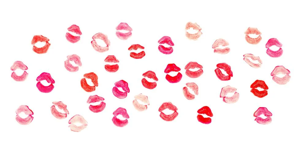 Lips background Stock Photos