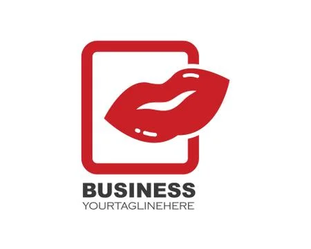 Lips icon vector illustration design Illustrazione stock