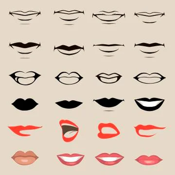 Lips Stock Illustration