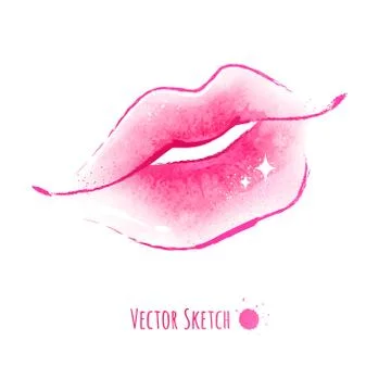 Lips Stock Illustration