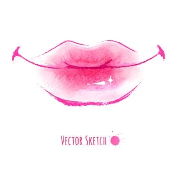 Lips Stock Illustration