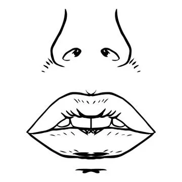 Lips Stock Illustration