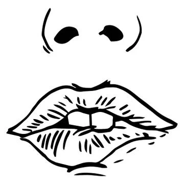 Lips Stock Illustration