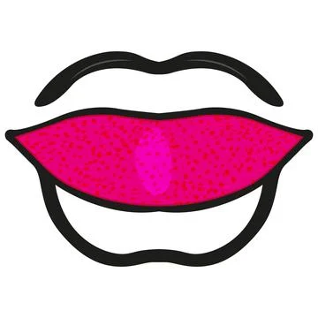 Lips Illustrazione stock