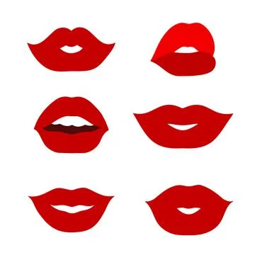 LIPS vector Stock Illustration