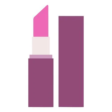 Lipstick 2d pink Иллюстрация