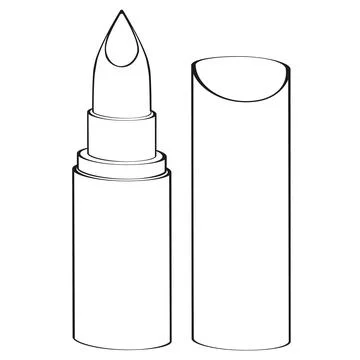 Lipstick 3d Иллюстрация