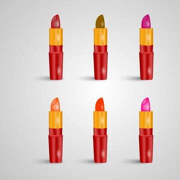 Lipstick Background Illustrazione stock