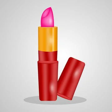 Lipstick Background 库存插图