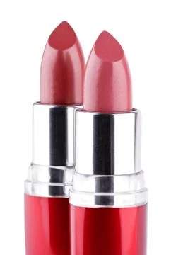 Lipstick close-up Stock Photos