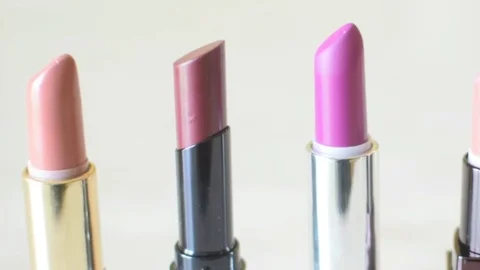 Lipstick dolly shot Stock Footage 75187336