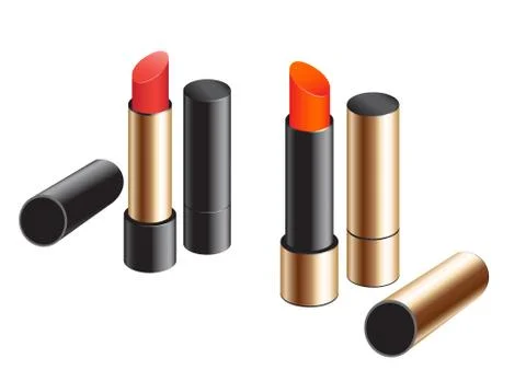 Lipstick exclusive Stock Illustration