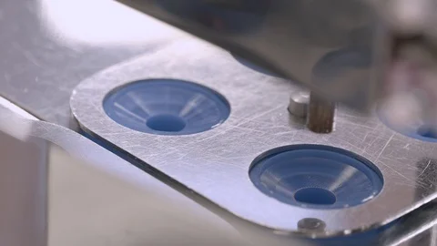 Lipstick filling machine Stock Footage 124477805