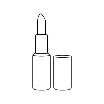 Lipstick icon Stock Illustration