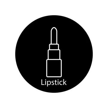 Lipstick icon vector Stock Illustration