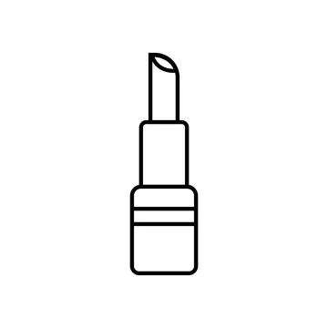 Lipstick icon vector Stock Illustration