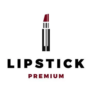 Lipstick Icon Vector Logo Template Illustration Design Stock Illustration