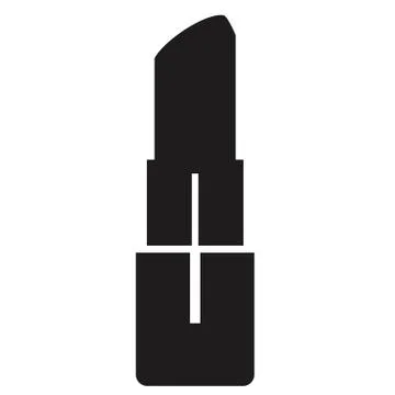 Lipstick icon on white background. flat style. Lipstick icon for your web sit Stock Illustration