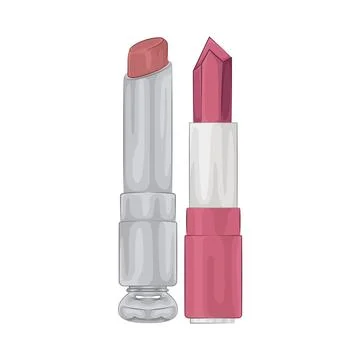 Lipstick Illustration Stock Illustration