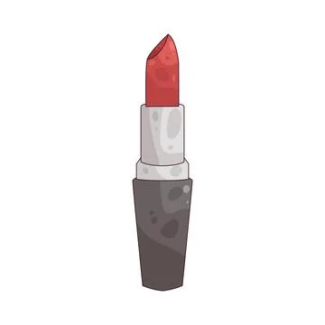 Lipstick illustration Stock Illustration