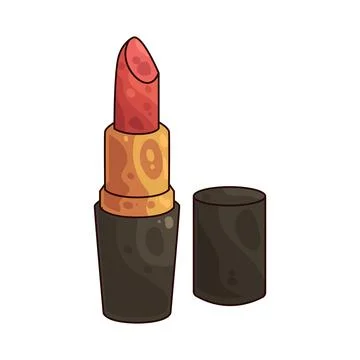 Lipstick illustration Stock Illustration
