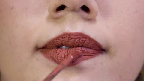 Lipstick Mistake Stock-Footage 131566395