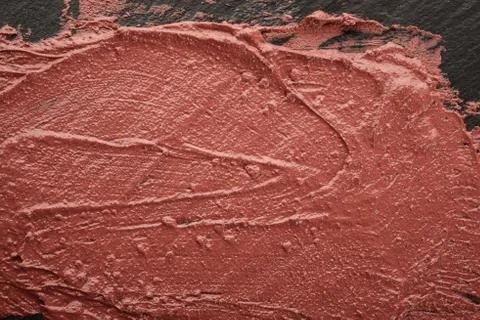 Lipstick, paint texture Stock Photos