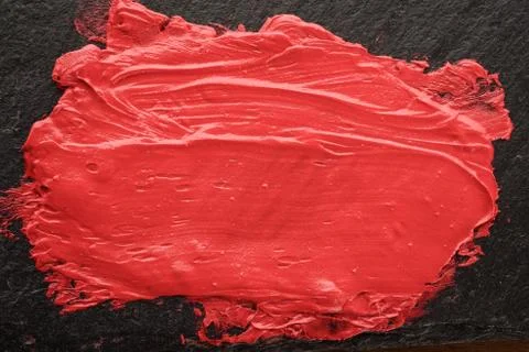 Lipstick, paint texture Stock Photos
