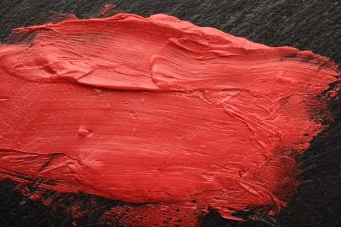 Lipstick, paint texture Stock Photos