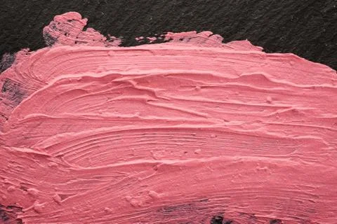 Lipstick, paint texture 스톡 사진