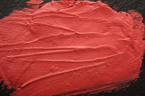 Lipstick, paint texture Stock Photos