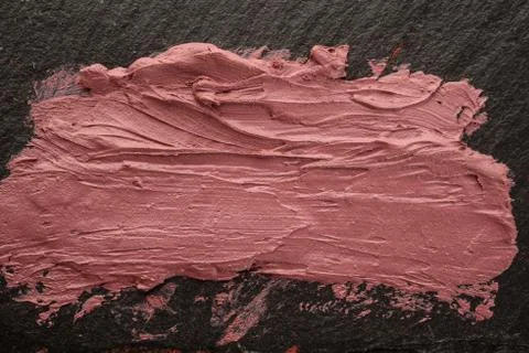 Lipstick, paint texture Stock Photos