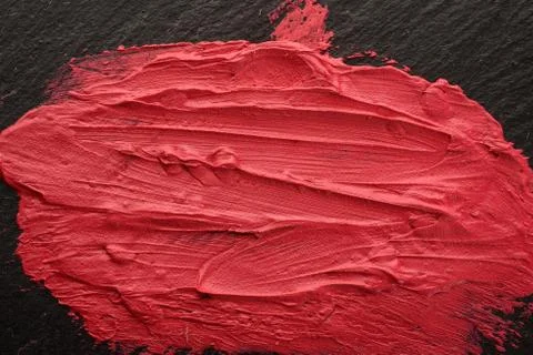 Lipstick, paint texture Stock Photos