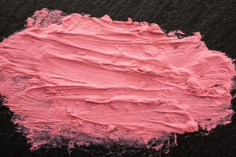 Lipstick, paint texture Stock Photos