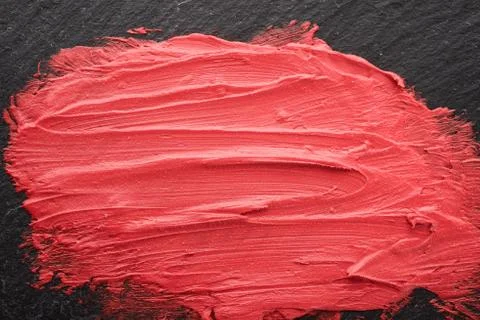 Lipstick, paint texture Stock Photos