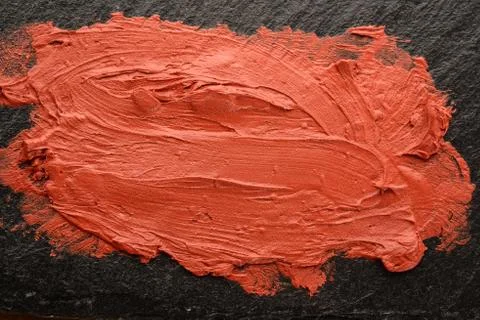 Lipstick, paint texture Stock Photos